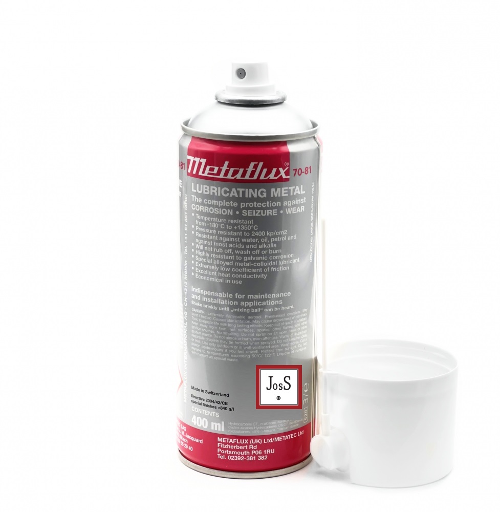 METAFLUX TITAN GLEITMETALL 70-81 – Lubricating Metal Spray