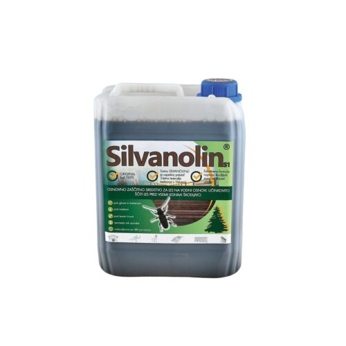 SILVANOLIN smeđi – 10 litara – impregnacija za drvo – zaštita drvenih površina