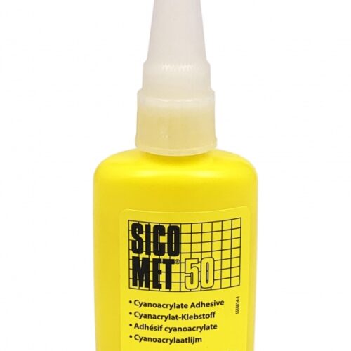 Sicomet 50 Cyanacrylate instant adhesive high strength clear 50g