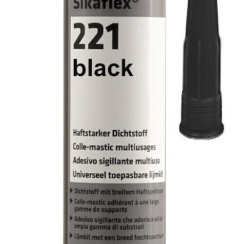 Sikaflex 221 Multi-purpose Polyurethane Adhesive Sealant black 300ml