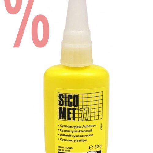 Sicomet 77 Cyanacrylate instant adhesive 6x 50g – Use before expired