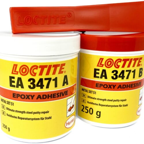 Loctite EA 3471 Fixmaster Steel Putty Repair Metal Set S1 – 500g