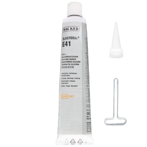 Wacker Elastosil E41 Silicone Rubber RTV-1 transparent 90ml