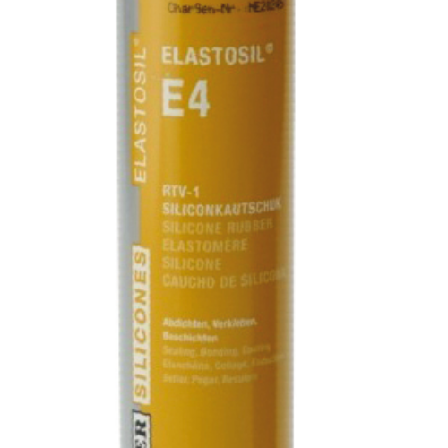 Wacker Elastosil E4 Silicone rubber RTV-1 transparent 310ml cartridge