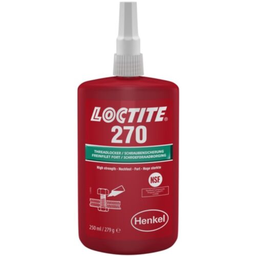 Loctite 270 Threadlocker high strength green 250ml