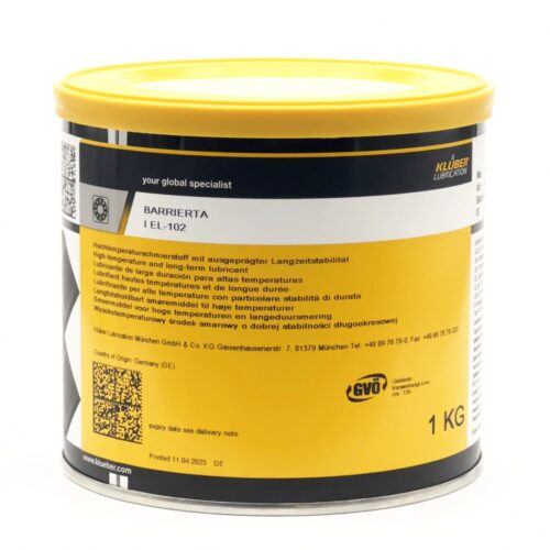 Klüber BARRIERTA I EL-102 High-temperature PTFE Grease 1Kg can