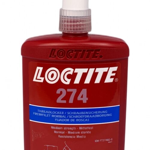 Loctite 274 Threadlocker low viscosity medium strength blue 250ml