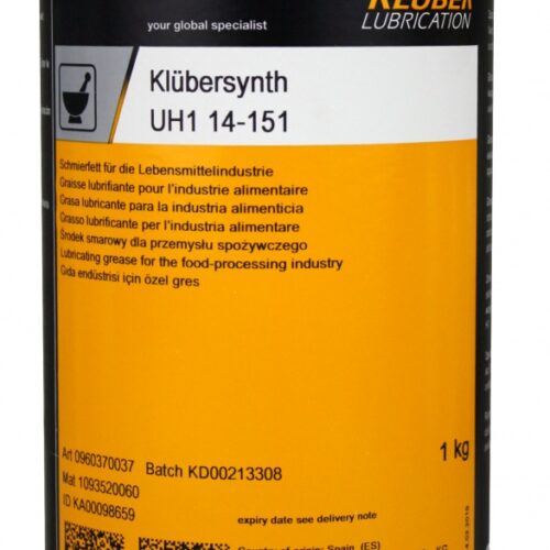 Klübersynth UH1 14-151 Lubricating grease for food industry 1kg