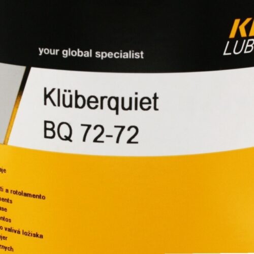 Klüberquiet BQ 72-72 Low-noise rolling bearing grease 1kg