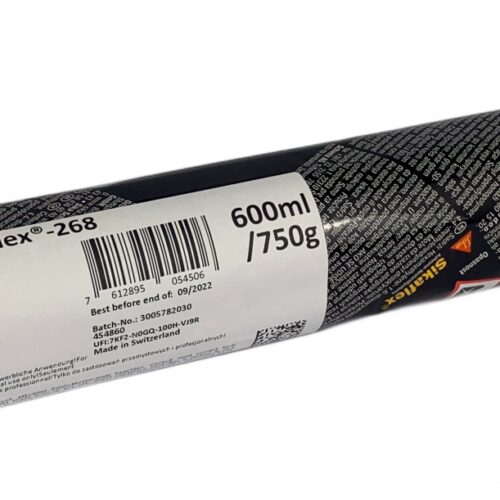 Sikaflex 268 Special assembly & glazing adhesive black 600ml