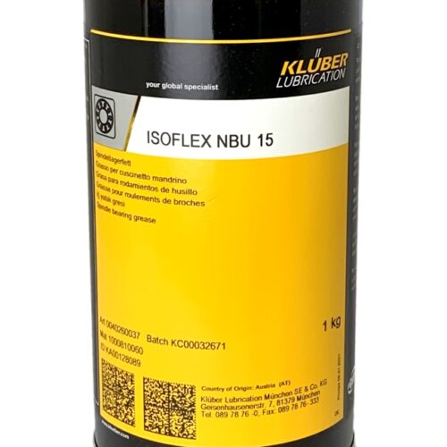 Klüber ISOFLEX NBU 15 High speed spindle bearing grease 1kg