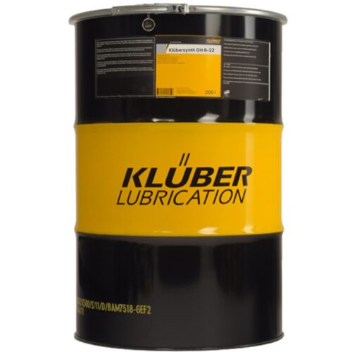 Klübersynth GH 6-22 Synthetic high-performance gear oil 200l drum