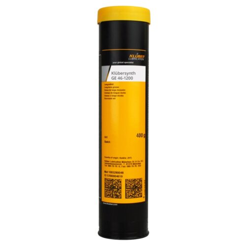 Klübersynth GE 46-1200 Synthetic long-term fluid grease 400g cartridge