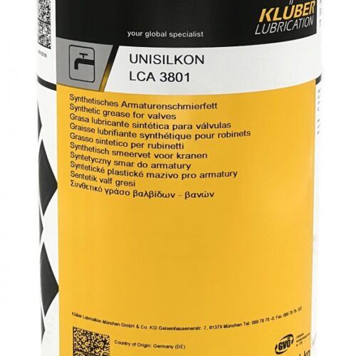 Klüber Unisilkon LCA 3801 Special grease for drinking water valves 1kg