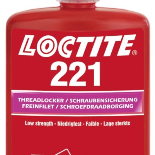 Loctite 221 Threadlocker for small screws low strength purple 250ml