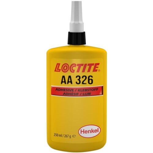 Loctite AA 326 Structural adhesive magnet bonder yellow 250ml bottle