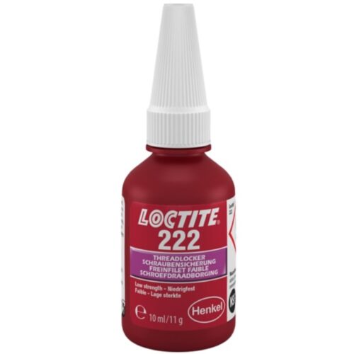 Loctite 222 Threadlocker low strength purple 10ml