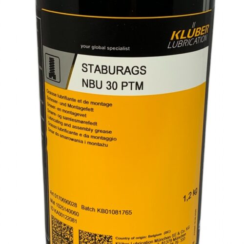 Klüber STABURAGS NBU 30 PTM Lubricating grease 1.2kg can