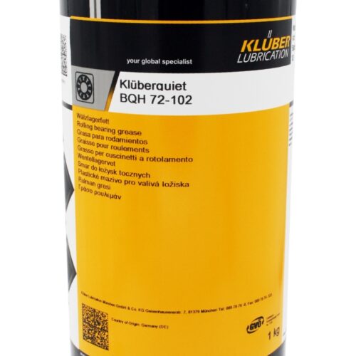 Klüberquiet BQH 72-102 High-purity rolling bearing grease 1kg tin
