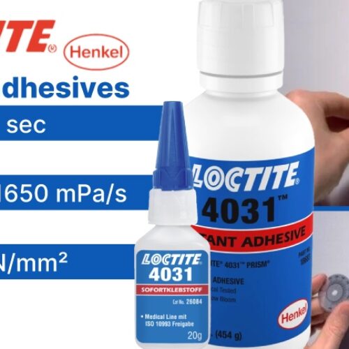 Loctite 4031 MED Cyanoacrylate instant glue low bloom low odour 454g