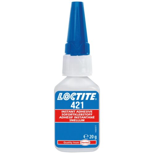 Loctite 421 Medium viscosity Cyanoacrylate adhesive clear 20g