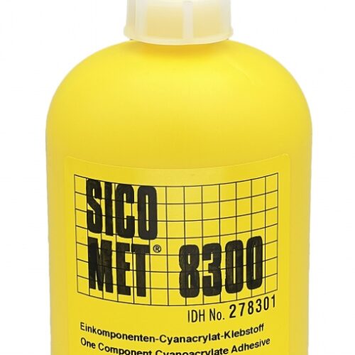 Sicomet 8300 Cyanacrylate instant adhesive high strength clear 500g