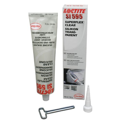 Loctite SI 595 Silicone vulcanizing compound paste clear 100ml tube