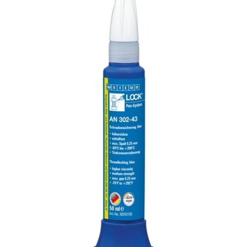 Weicon AN 302-43 Threadlocking medium strength blue 50 ml pen-system