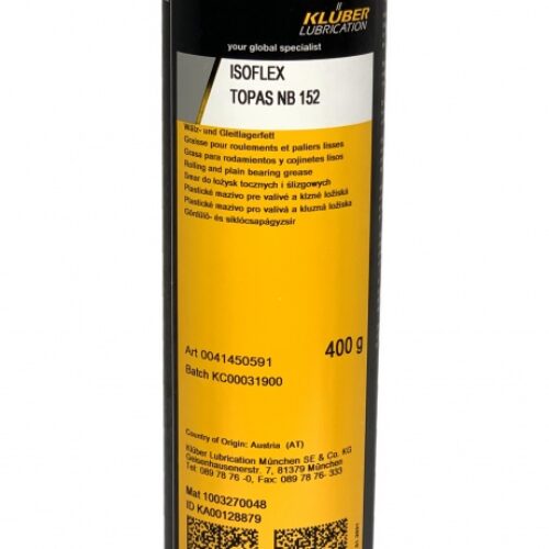 Klüber Topas NB 152 Synthetic rolling and plain bearing grease 400g