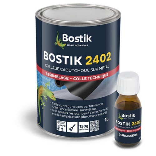 Bostik 2402 Neoprene glue + hardener 1 Liter