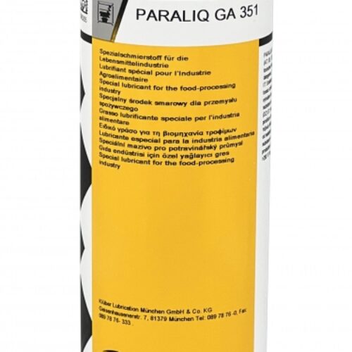 Klüber PARALIQ GA 351 Food grade H1 bearing grease 370g cartridge