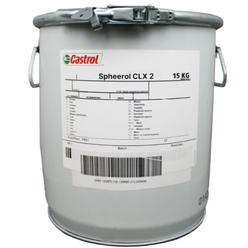 Castrol Spheerol CLX 2 Water resistant grease NLGI 2 – 15 Kg