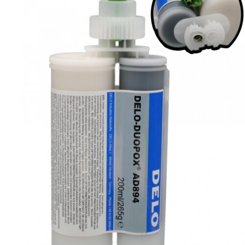 DELO-DUOPOX AD894 Two-Part Epoxy Adhesive gap-filling black 200ml
