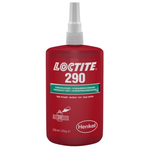 Loctite 290 Wicking Grade Threadlocker medium-high strength green 250m