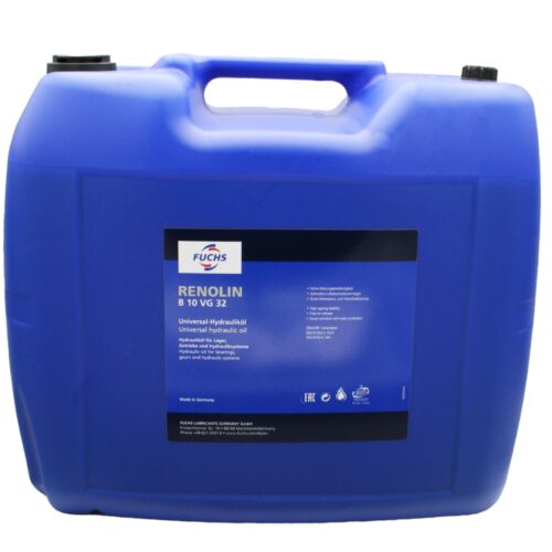 Fuchs Renolin B 10 VG 32 Multipurpose HLP Hydraulic Oil 20L