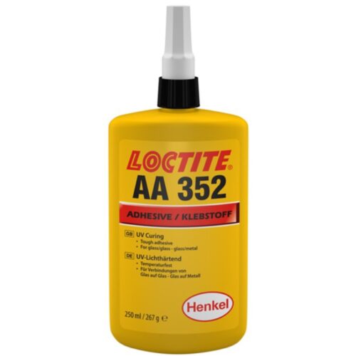 Loctite AA 352 Light cure acrylic adhesive 250ml bottle
