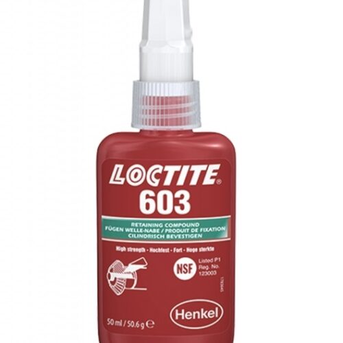 Loctite 603 Retaining Compound for sintered bearings green 50ml