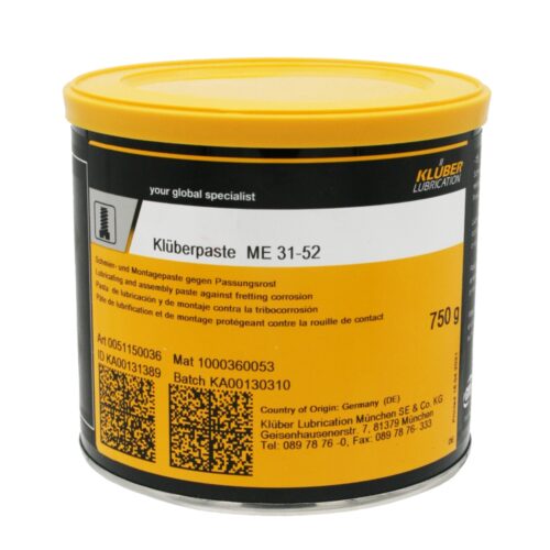 Klüberpaste ME 31-52 Pasta za podmazivanje i montažu 750g
