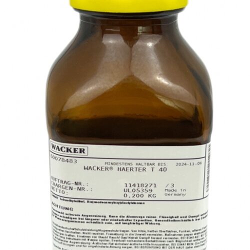 Wacker T40 Hardener for RTV 2 silicone rubber 200g bottle