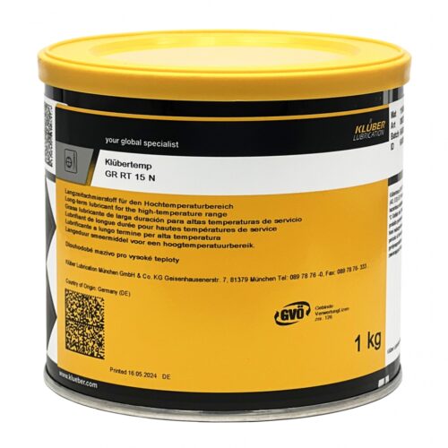Klübertemp GR RT 15 N Long-term lubricating grease for high-temp 1kg