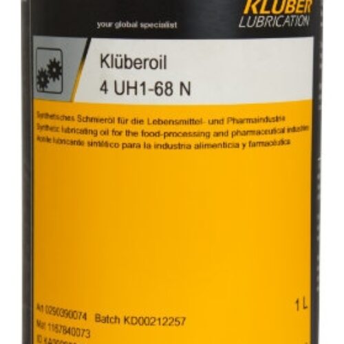 Klüberoil 4 UH1-68 N Synthetic lubricating oils for food industry 1L