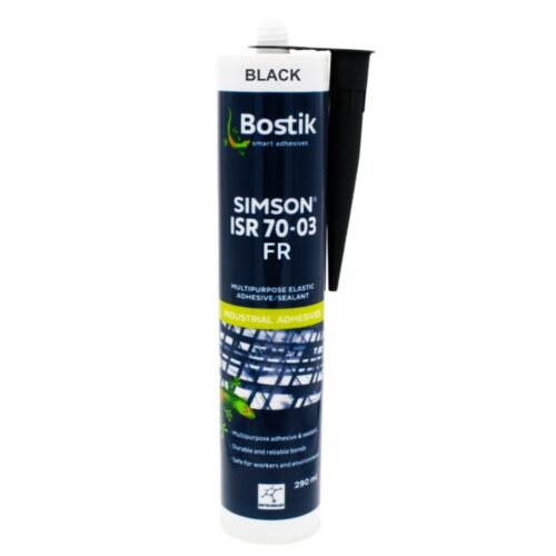 Bostik Simson ISR 70-03 FR Elastic SMP adhesive sealant black 290ml