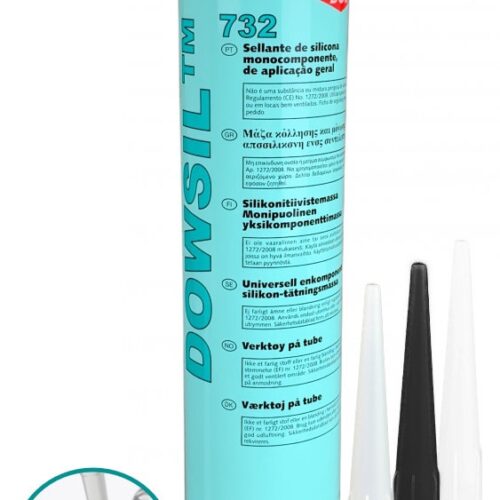 Dowsil 732 Multi-purpose silicone sealant 310ml cartridge
