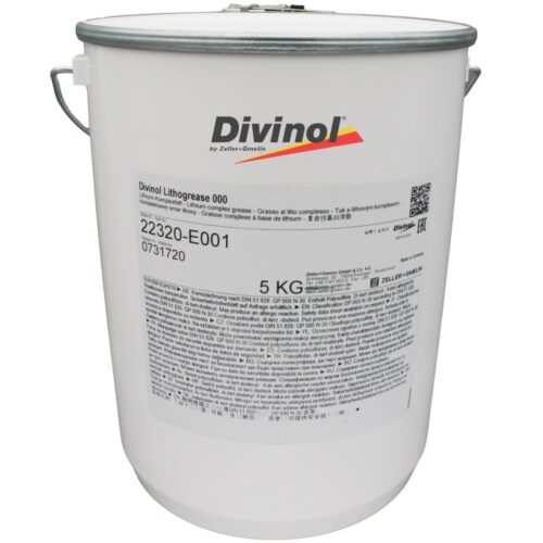 Divinol Lithogrease 000 High quality lithium complex soap grease 5kg