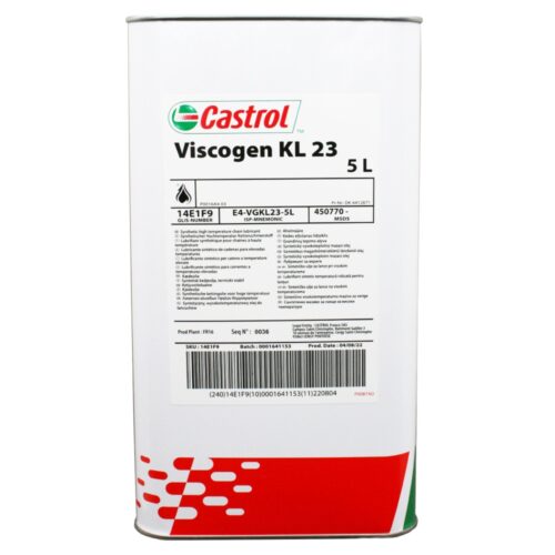 Castrol Viscogen KL 23 High temperature chain lubricant 5l canister
