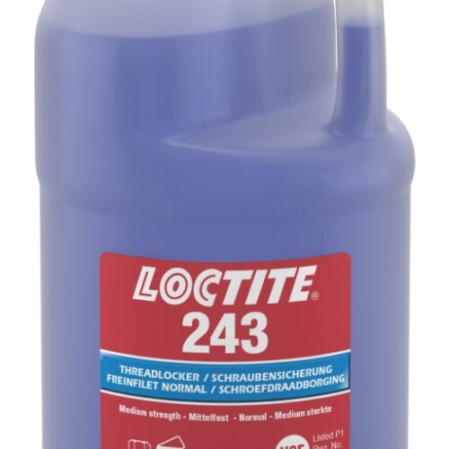 Loctite 243 Threadlocker medium strength blue 1l