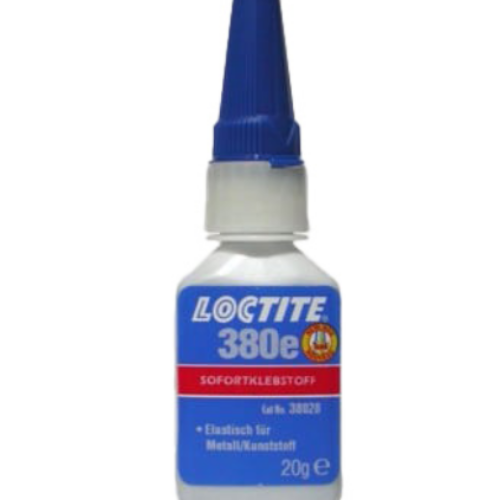 Loctite 380E Black Max CA instant glue toughened low viscosity 20g