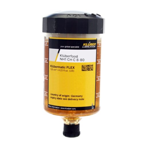 Klüberfood NH1 CH C 8-80 Semi-synthetic oil for chains FLEX 125ccm
