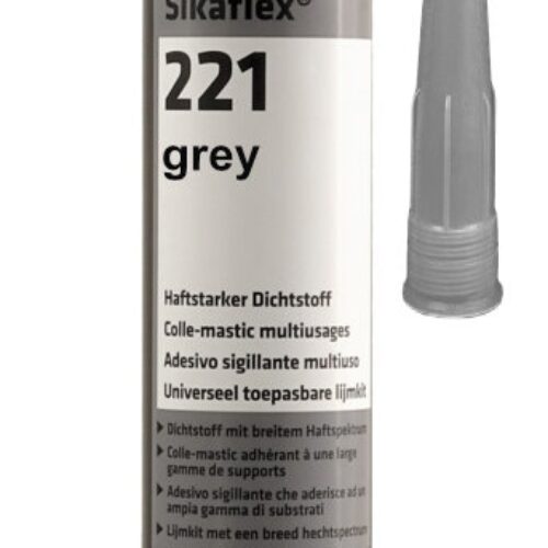 Sikaflex 221 Multi-purpose Polyurethane Adhesive Sealant grey 300ml