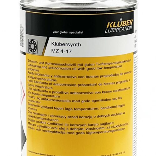 Klübersynth MZ 4-17 Low-temperature corrosion protection oil 1l tin